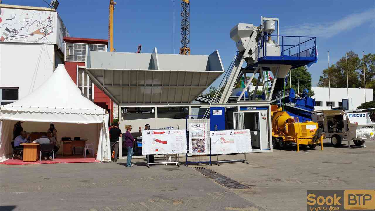 Centrale à béton semi-mobile (ITALIE)