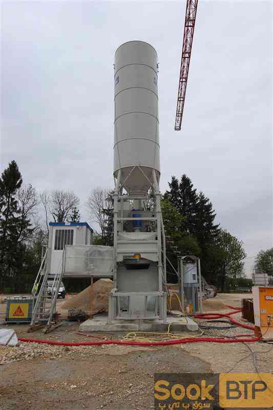 Centrale à béton à rayon raclant (MCF-ITALIE)